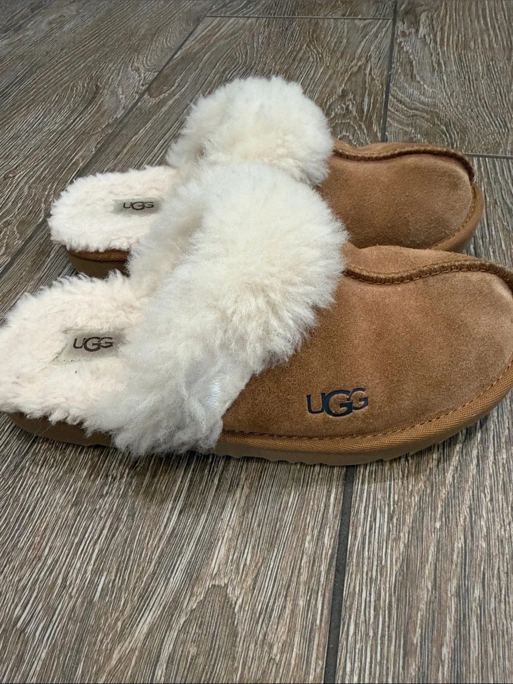 UGG suede clogs